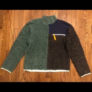 T Alexander Wang colorblock Sherpa sweater